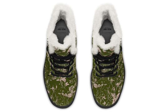 Fern Rose Romance Winter Boots