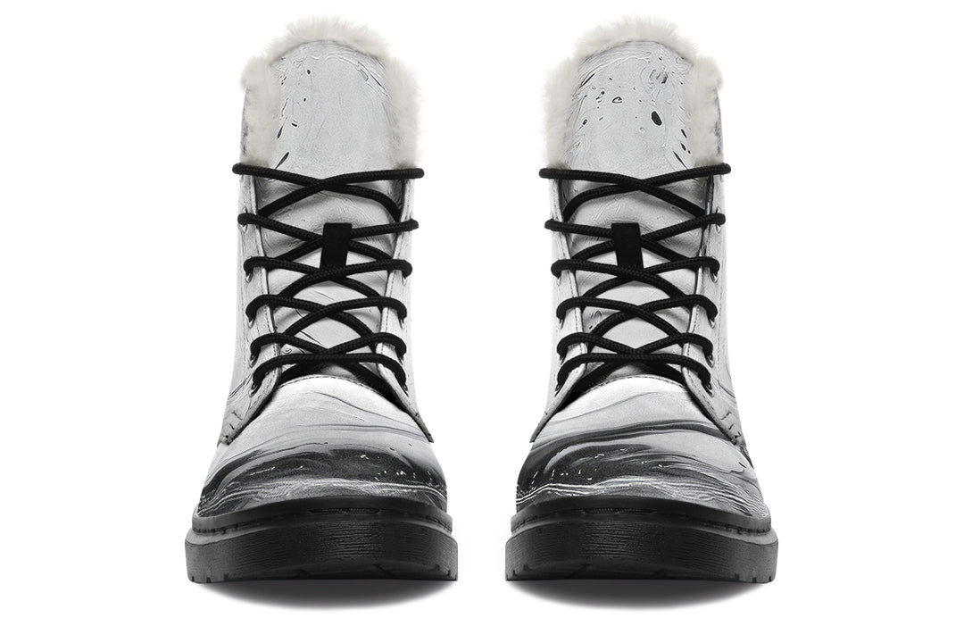 Frosted Marble Winter Boots