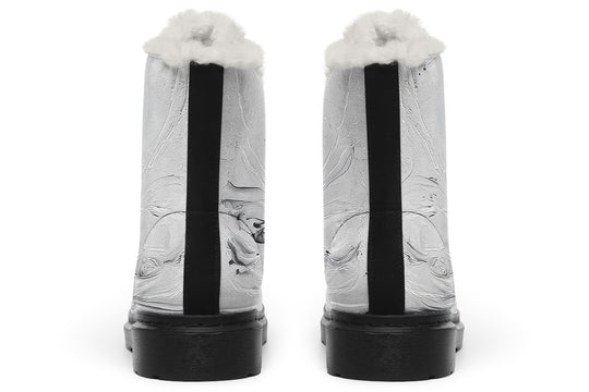 Frosted Marble Winter Boots