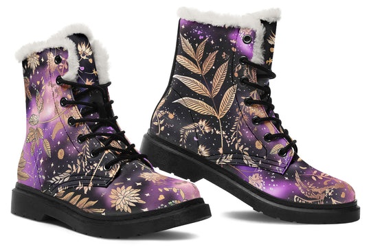 Galactic Bloom Winter Boots