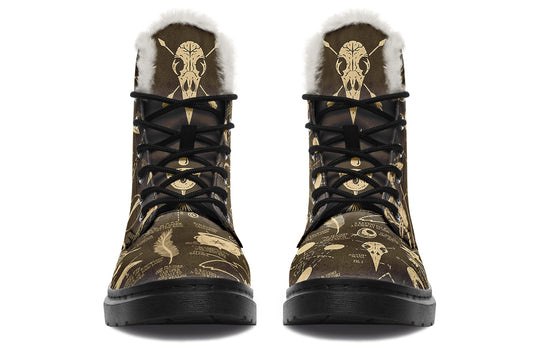 Tan Raven Study Winter Boots