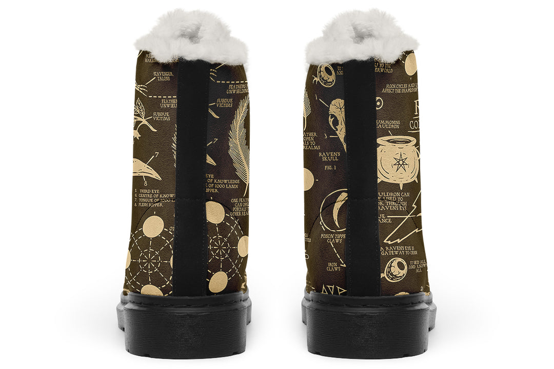 Tan Raven Study Winter Boots