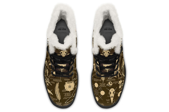 Tan Raven Study Winter Boots