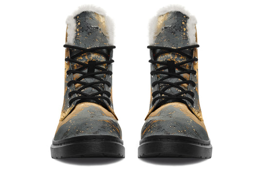 Golden Ochre Winter Boots