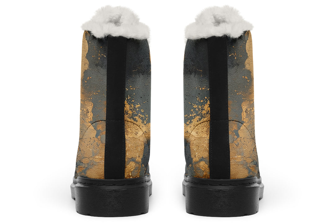 Golden Ochre Winter Boots