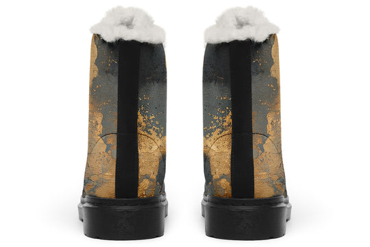 Golden Ochre Winter Boots