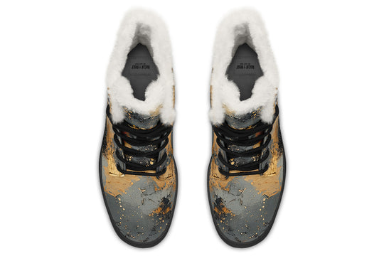 Golden Ochre Winter Boots