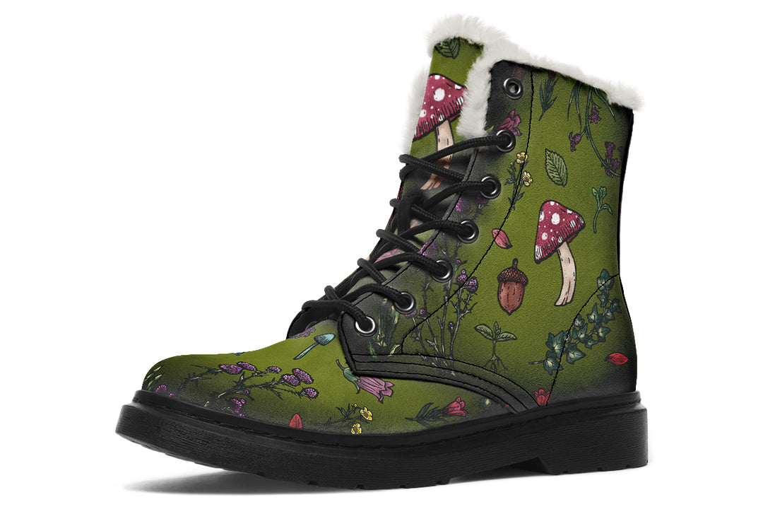 Green Herbology Winter Boots