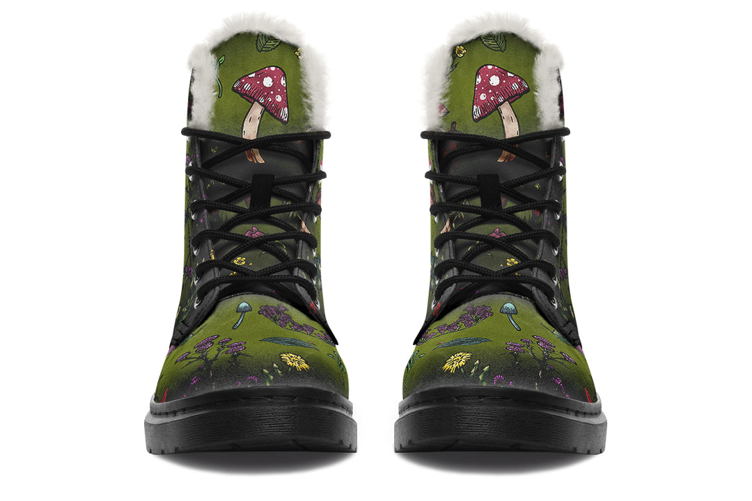 Green Herbology Winter Boots