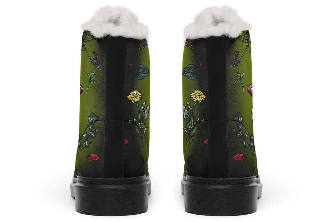 Green Herbology Winter Boots