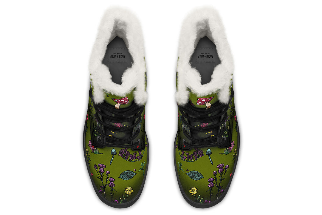 Green Herbology Winter Boots