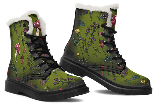 Green Herbology Winter Boots