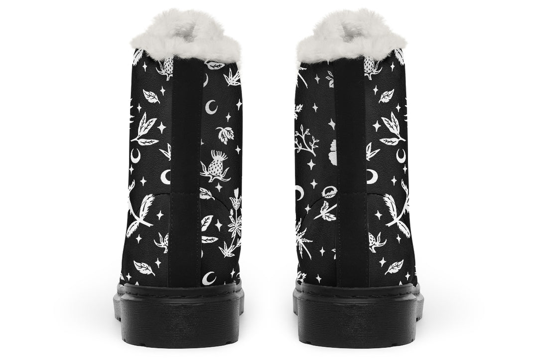 Green Witch Winter Boots