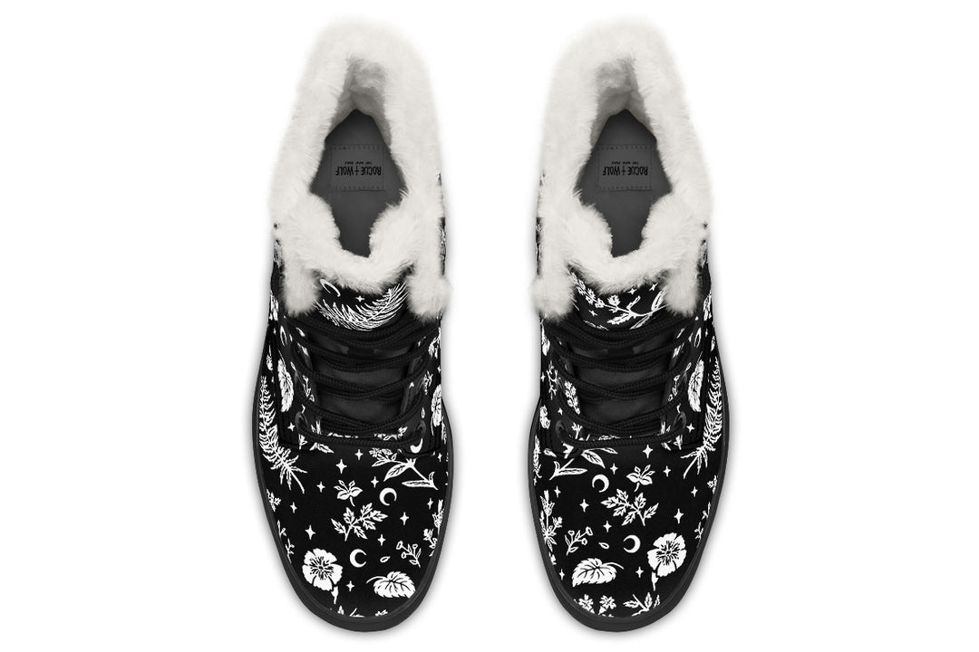 Green Witch Winter Boots