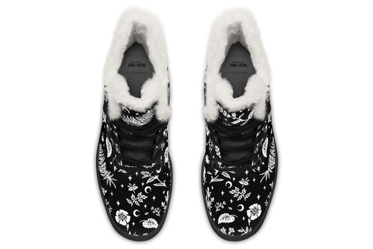 Green Witch Winter Boots