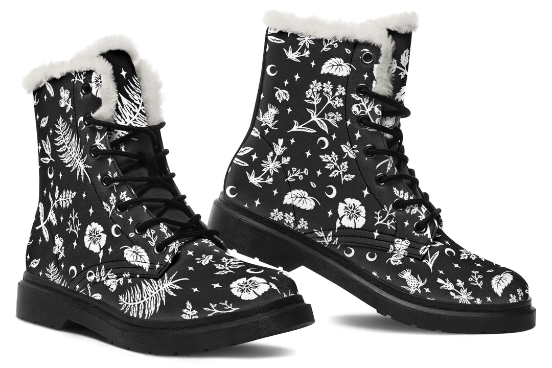Green Witch Winter Boots