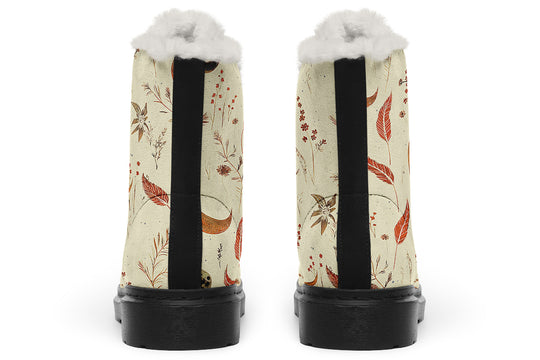 Ivory Moonlit Botanica Winter Boots