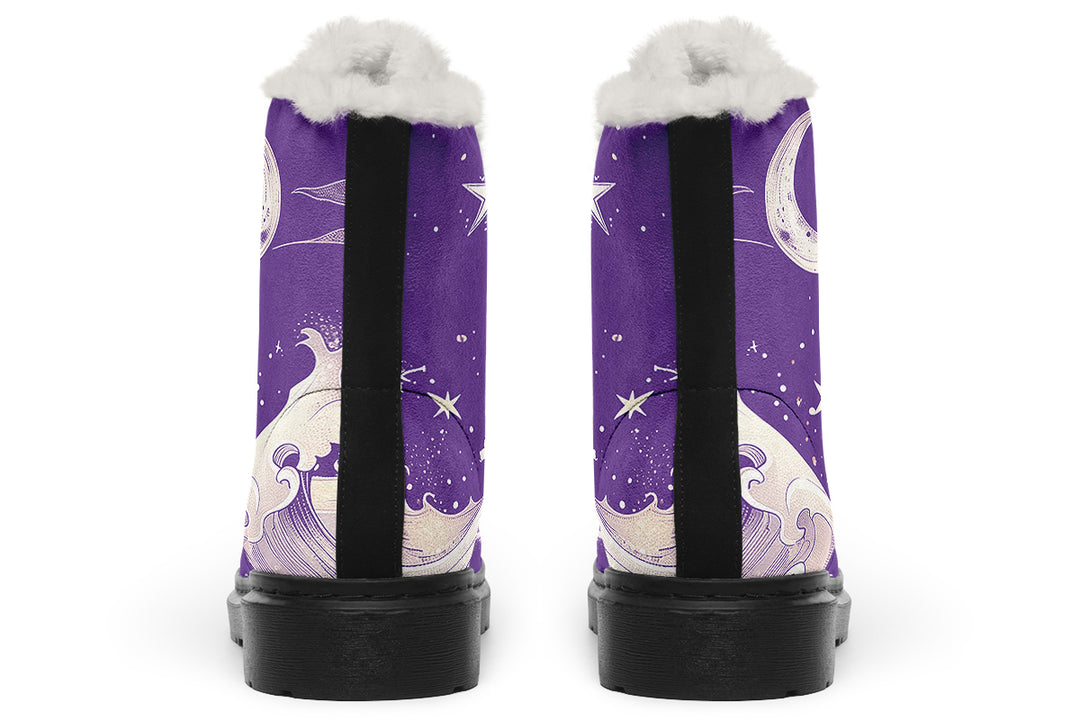 Lavender Lunar Tide Winter Boots