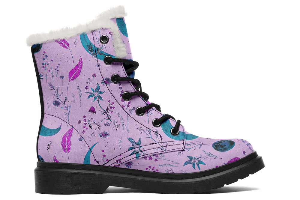 Lavender Moonlit Botanica Winter Boots