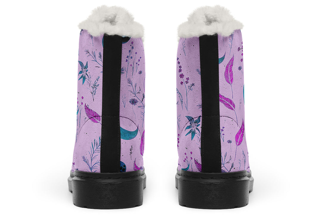 Lavender Moonlit Botanica Winter Boots