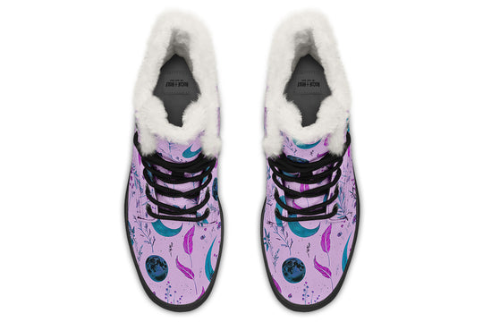 Lavender Moonlit Botanica Winter Boots
