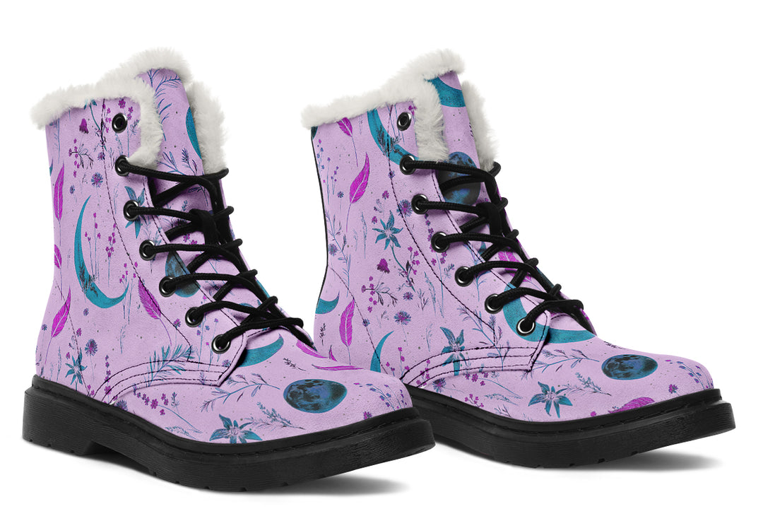 Lavender Moonlit Botanica Winter Boots