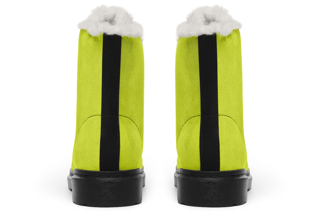 Lime Punch Winter Boots