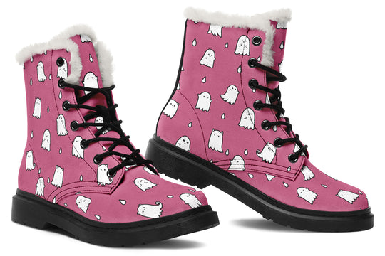 Mauve Ghost Party Winter Boots