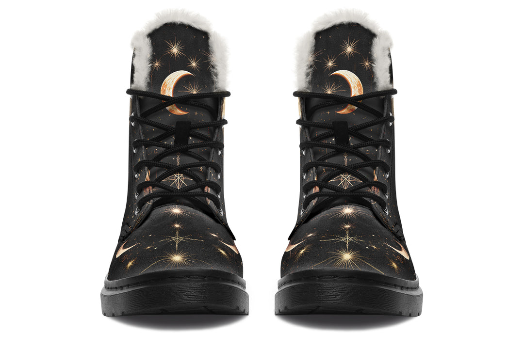 Midnight Cat Winter Boots