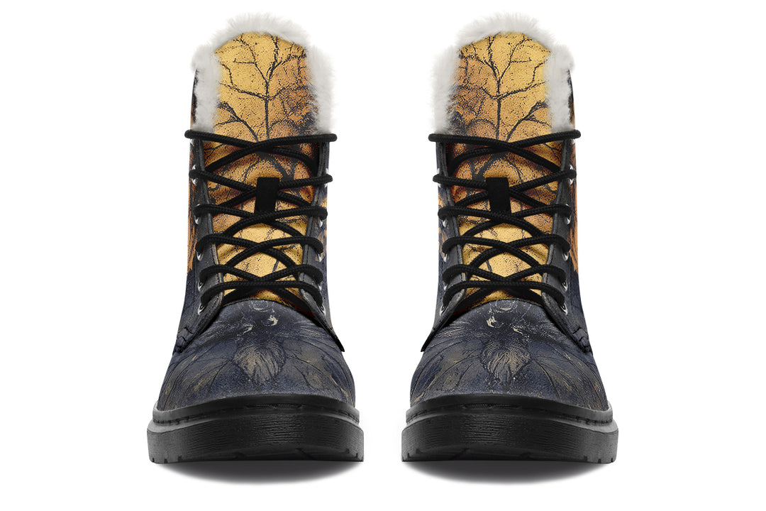 Midnight Maple Winter Boots