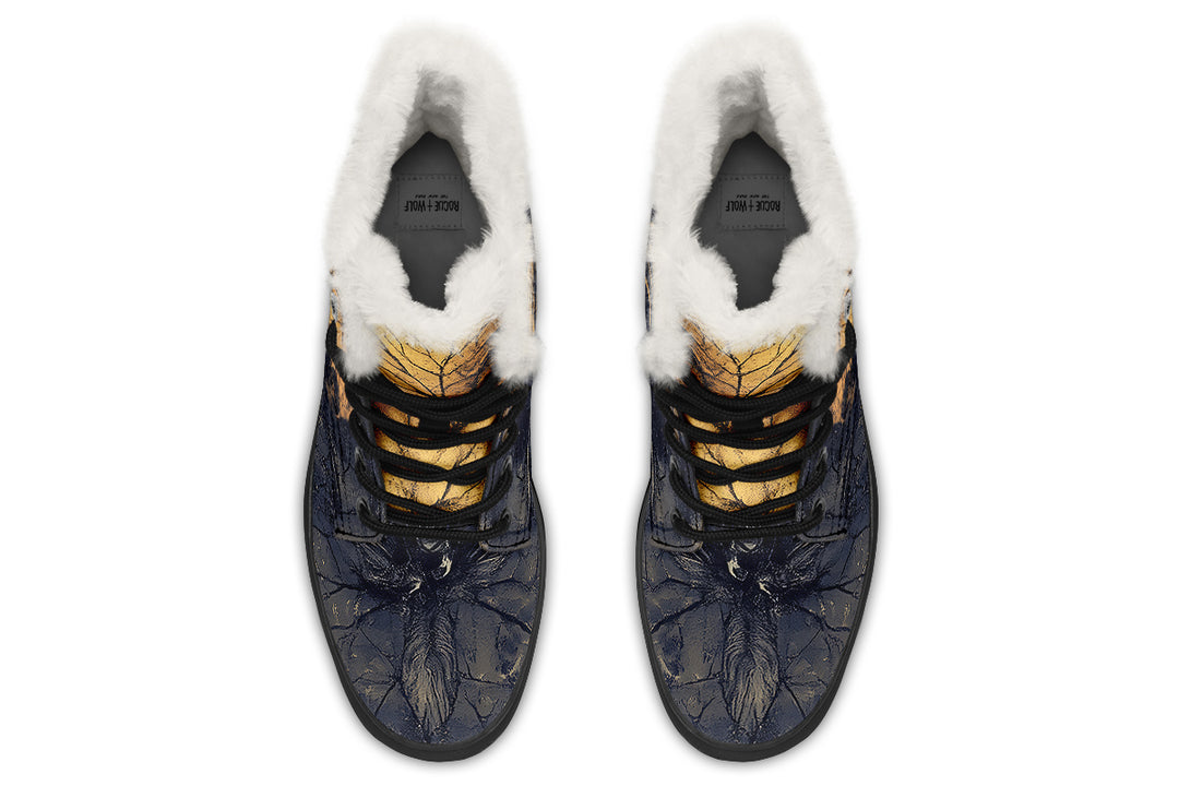 Midnight Maple Winter Boots