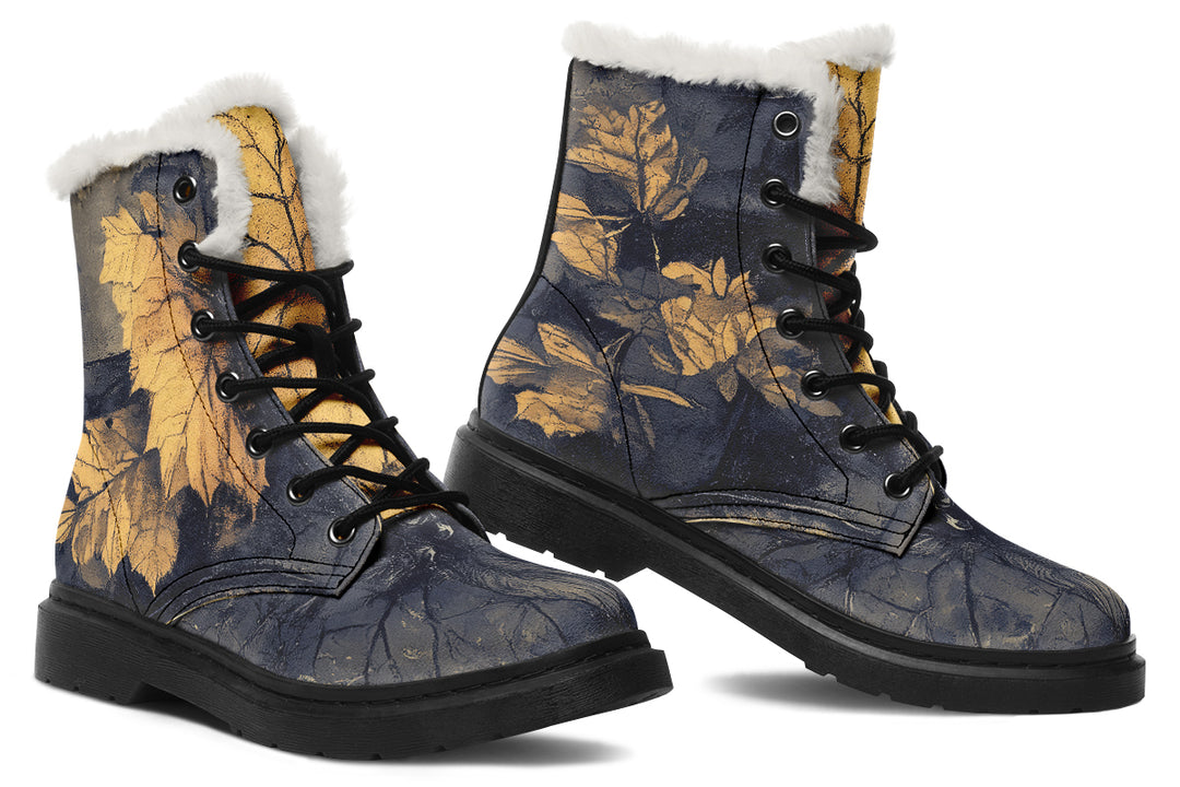 Midnight Maple Winter Boots