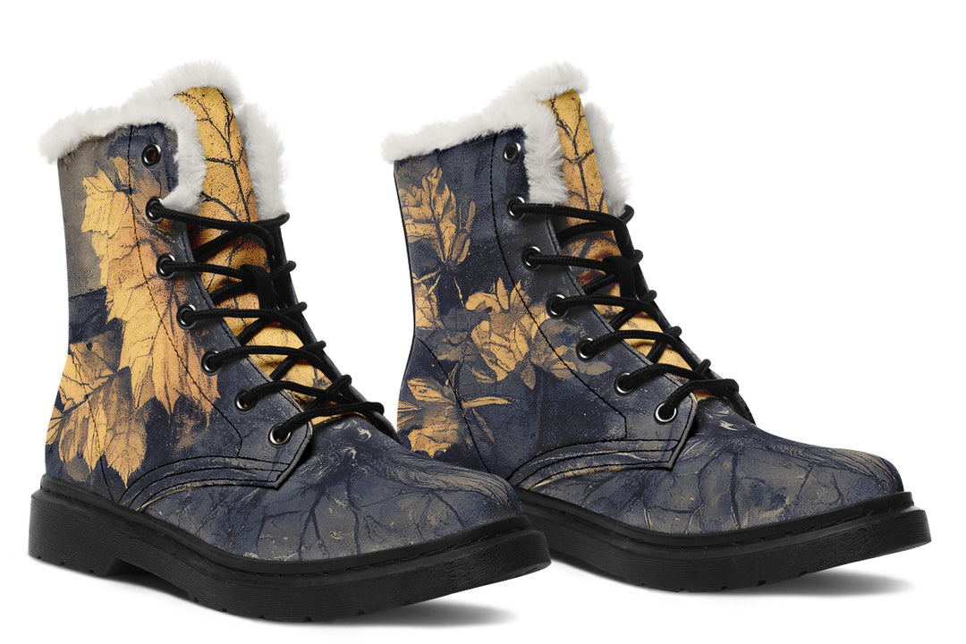 Midnight Maple Winter Boots