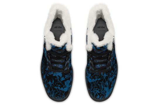 Midnight Rose Romance Winter Boots