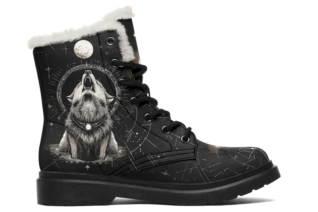 Moonbound Wolf Winter Boots