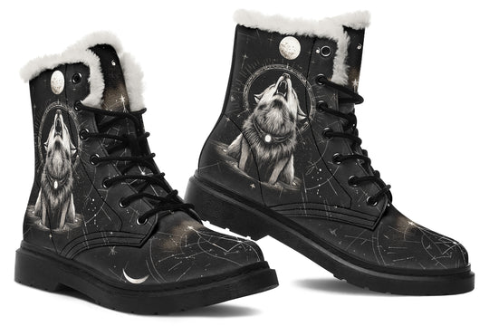 Moonbound Wolf Winter Boots