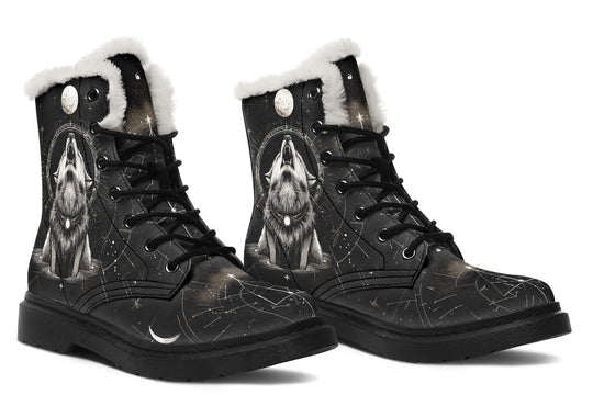 Moonbound Wolf Winter Boots