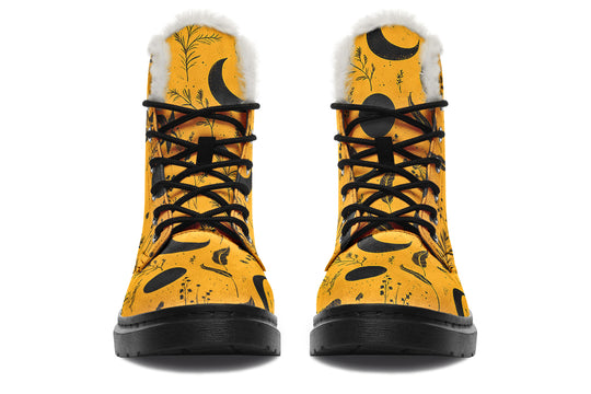 Mustard Moonlit Botanica Winter Boots