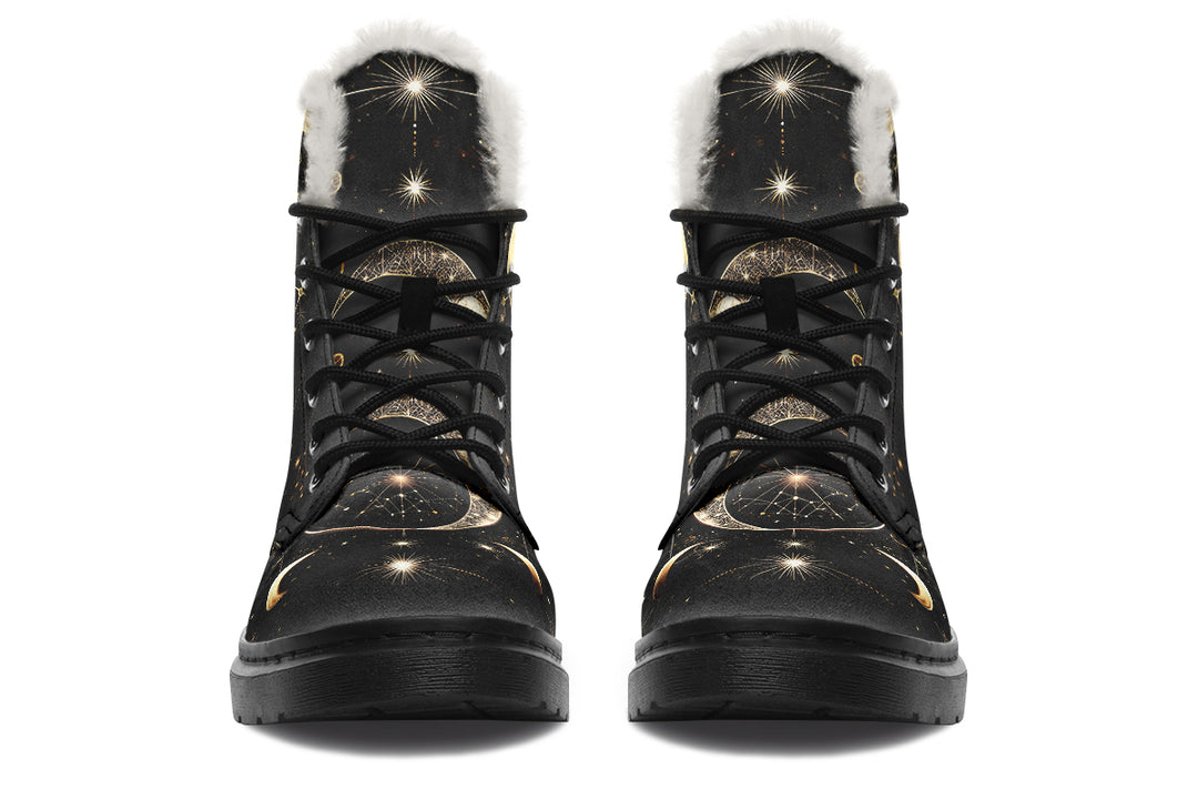 Mystic Cat Winter Boots