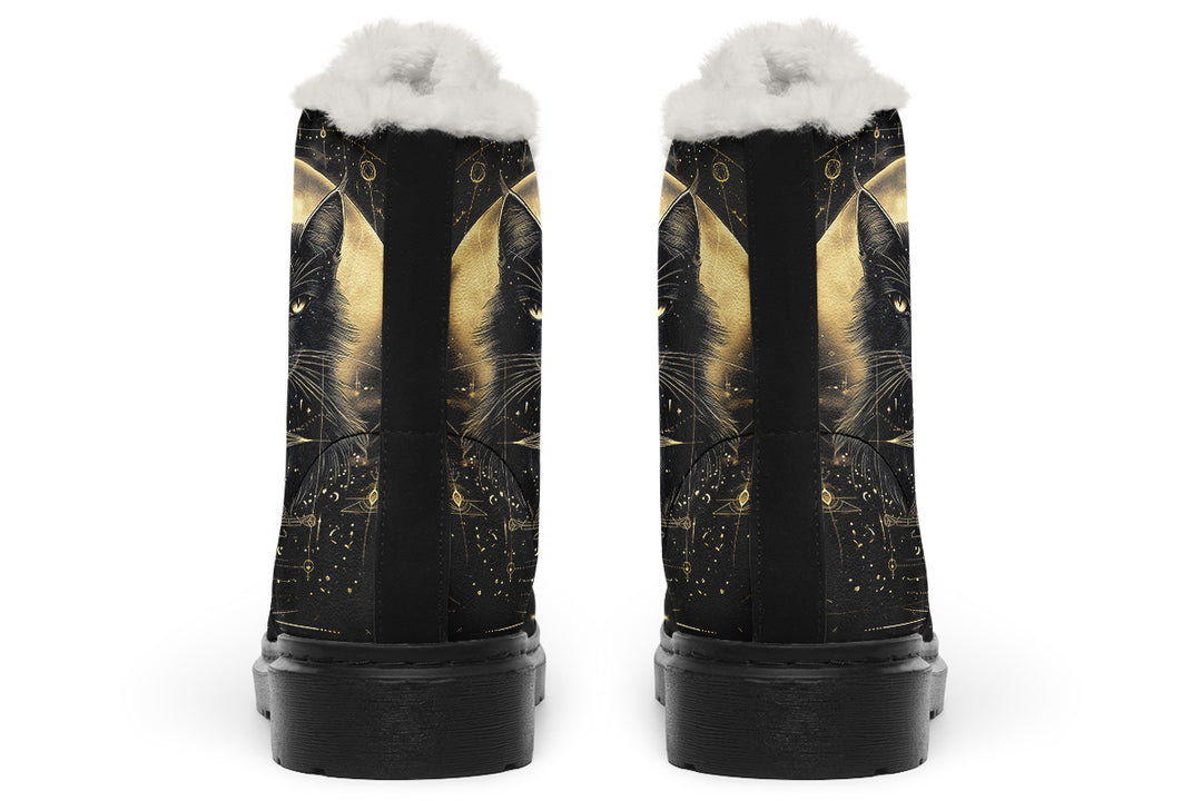 Mystic Cat Winter Boots