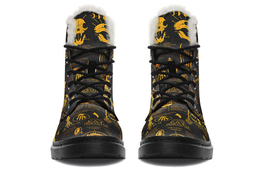 Nightgold Cat Study Winter Boots
