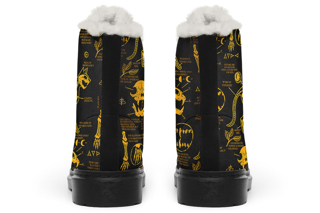 Nightgold Cat Study Winter Boots