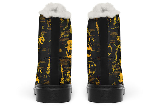Nightgold Cat Study Winter Boots
