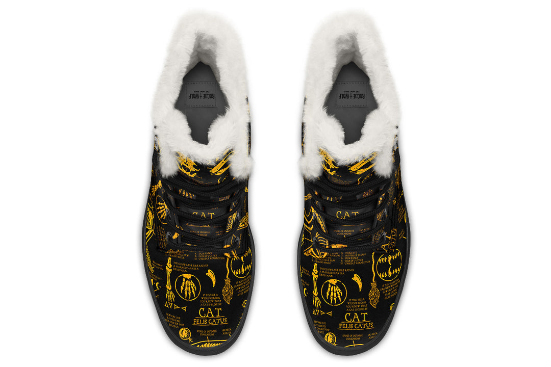 Nightgold Cat Study Winter Boots