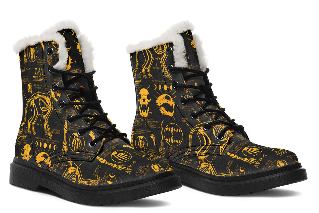 Nightgold Cat Study Winter Boots