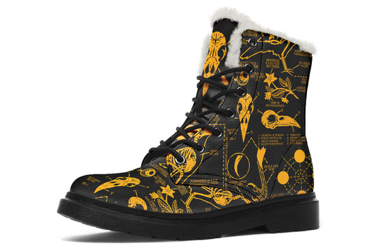 Nightgold Raven Study Winter Boots