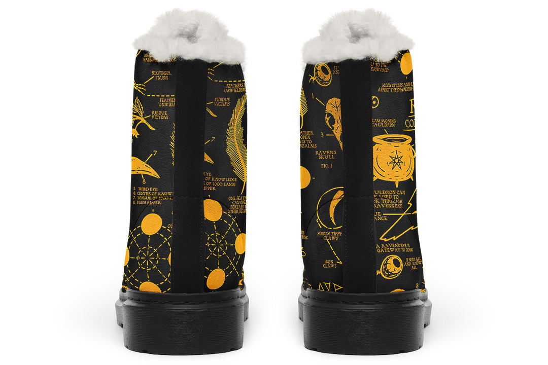 Nightgold Raven Study Winter Boots