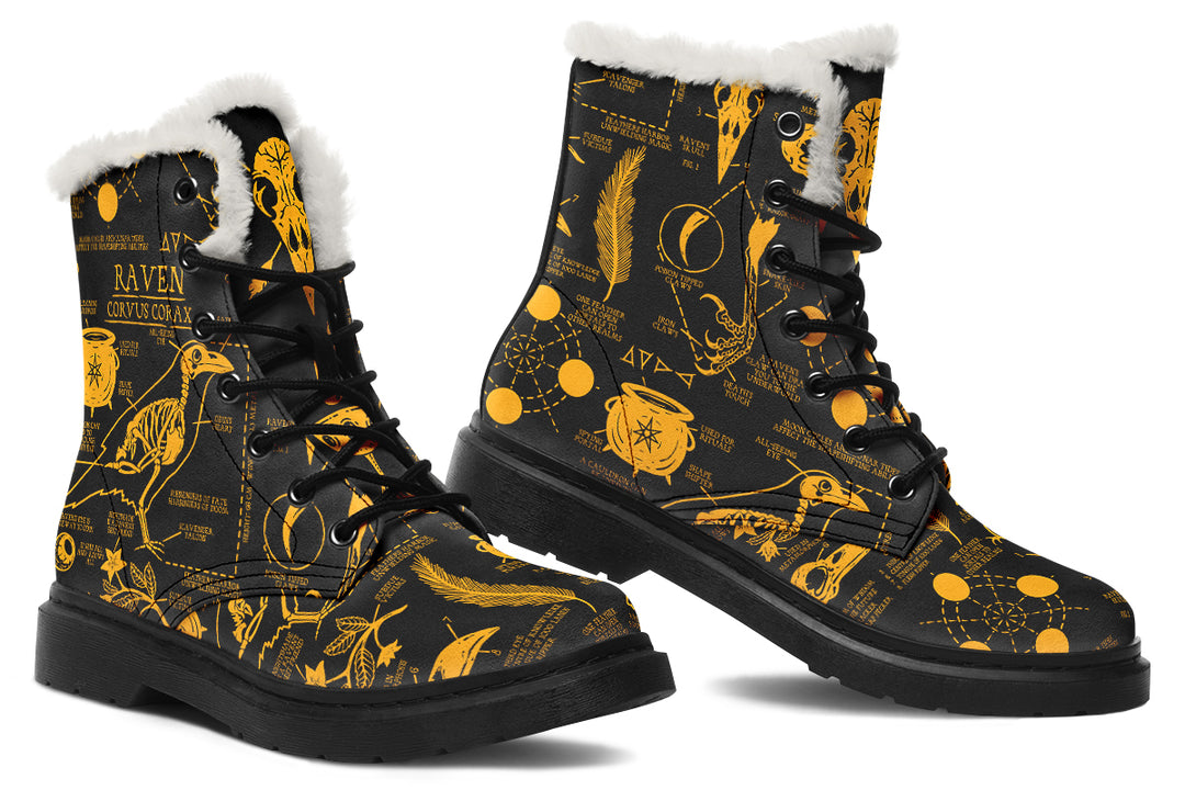 Nightgold Raven Study Winter Boots