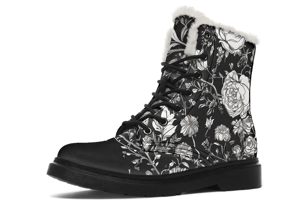 Noir Bouquet Winter Boots