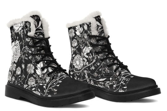 Noir Bouquet Winter Boots